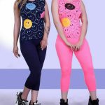 تاپ و شلوارک استیکر / کد 164