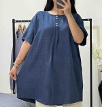 شوميز قواره دار لنين /  کد 4004 - Image 4