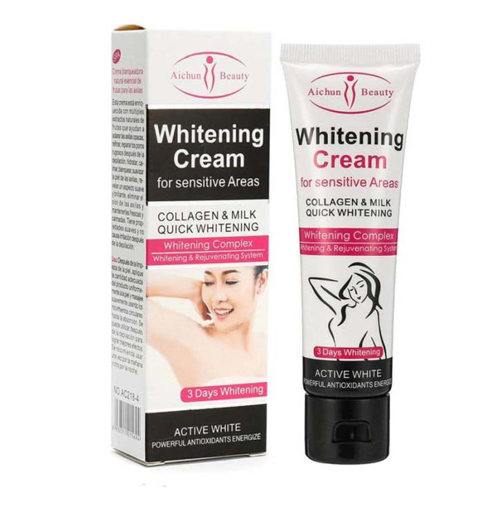 14589 (2) کرم رفع تیرگی بدن خارجی اصل Active White whitening cream - Image 1