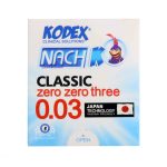 نازکترین کاندوم کدکس سه صدم 3عددی Classic Zero Zero Three 0.03