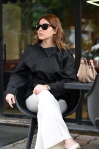 ترنچ کت کوتاه زارا Zara کد 2332 - تصویر 2